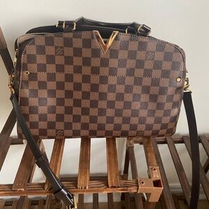 Louis Vuitton Damier Ebene Kensington Bowling Bag